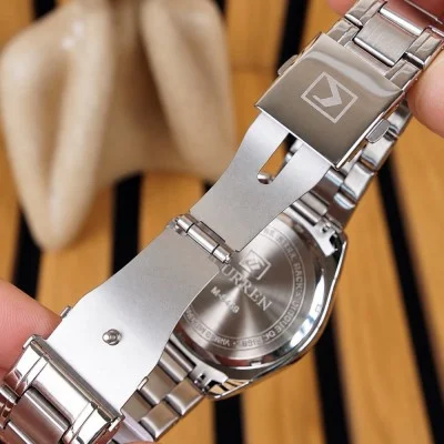 Чоловічий годинник Сurren 8475 Silver-Blue