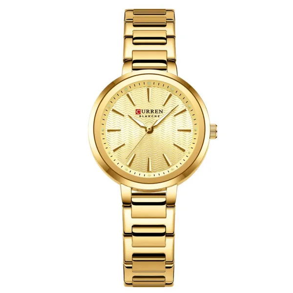 Женские часы Сurren 9109 Gold-Gold фото 1