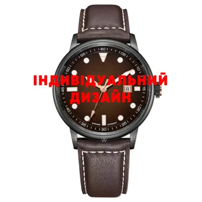 Чоловічий годинник Awarder 044 Black-Gold Індивідуальний дизайн
