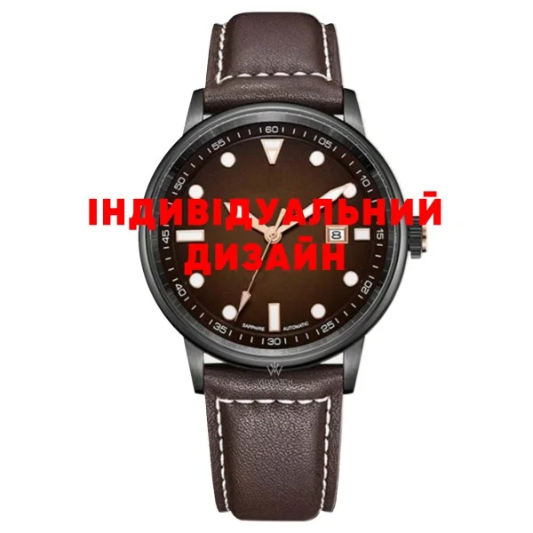 Чоловічий годинник Awarder 044 Black-Gold Індивідуальний дизайн фото 1