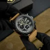 Чоловічий годинник Awarder 016 Тризуб золото  Black-Brown фото 9