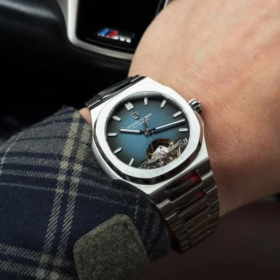Чоловічий годинник Pagani Design PD-YS025 Silver-Blue