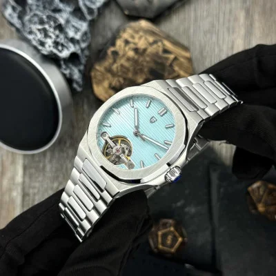 Чоловічий годинник Pagani Design PD-YS025 Silver-Tiffany