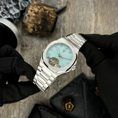Чоловічий годинник Pagani Design PD-YS025 Silver-Tiffany