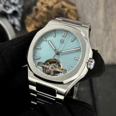 Чоловічий годинник Pagani Design PD-YS025 Silver-Tiffany