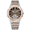 Чоловічий годинник Pagani Design PD-YS025 Silver-Gold-Brown фото 2