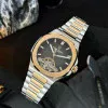 Чоловічий годинник Pagani Design PD-YS025 Silver-Gold-Brown фото 4
