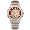 Чоловічий годинник Pagani Design PD-YS025 Silver-Gold-Light Brown фото 2