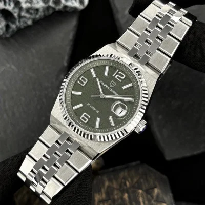 Чоловічий годинник Pagani Design PD-YS027 Silver-Green