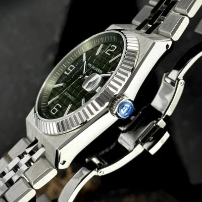 Чоловічий годинник Pagani Design PD-YS027 Silver-Green