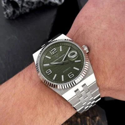 Чоловічий годинник Pagani Design PD-YS027 Silver-Green