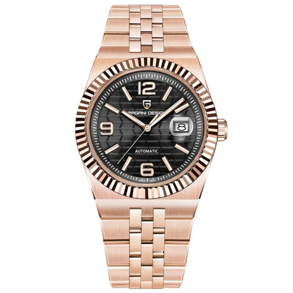 Чоловічий годинник Pagani Design PD-YS027 Gold-Black фото 1