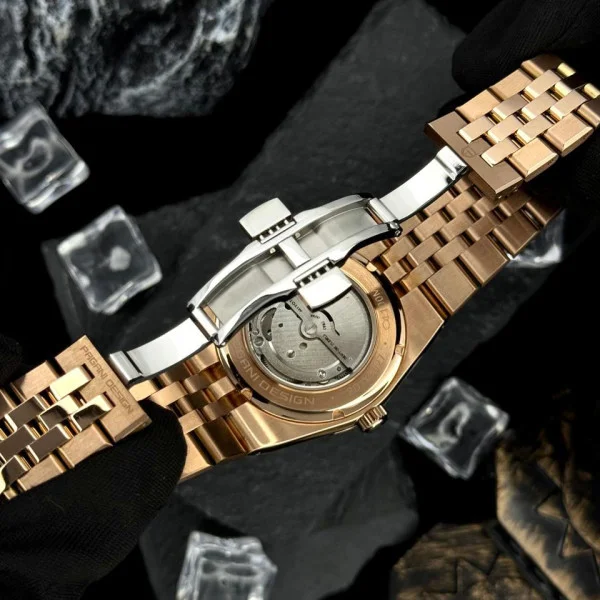 Чоловічий годинник Pagani Design PD-YS027 Gold-Black фото 5