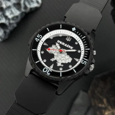 Наручний годинник Awarder 031 Ukraine Black