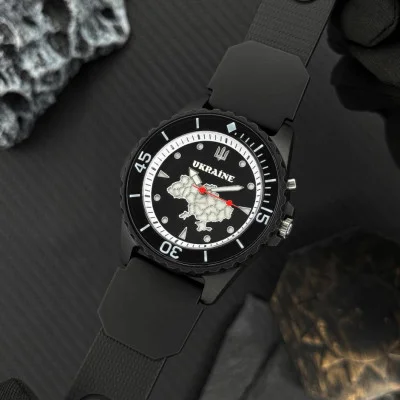 Наручний годинник Awarder 031 Ukraine Black