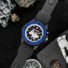 Наручний годинник Awarder 031 Ukraine Black-Blue фото 4