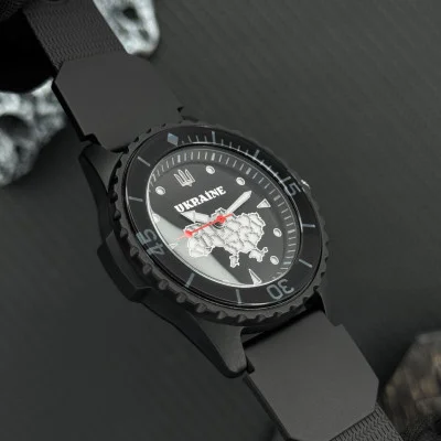 Наручний годинник Awarder 031 Ukraine All Black