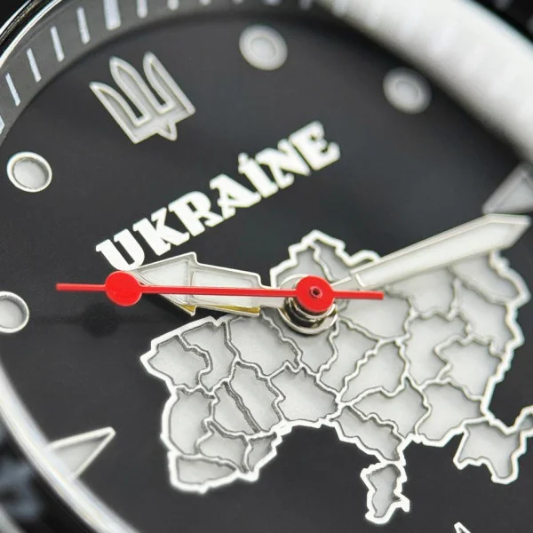 Наручний годинник Awarder 031 Ukraine All Black фото 10