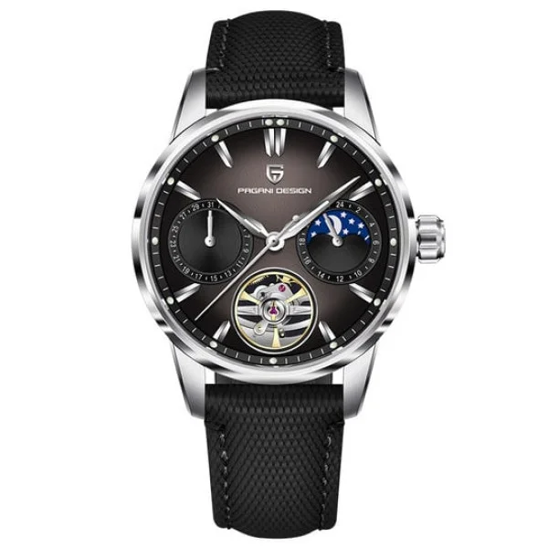 Чоловічий годинник Pagani Design PD-YS021 Black-Silver фото 1