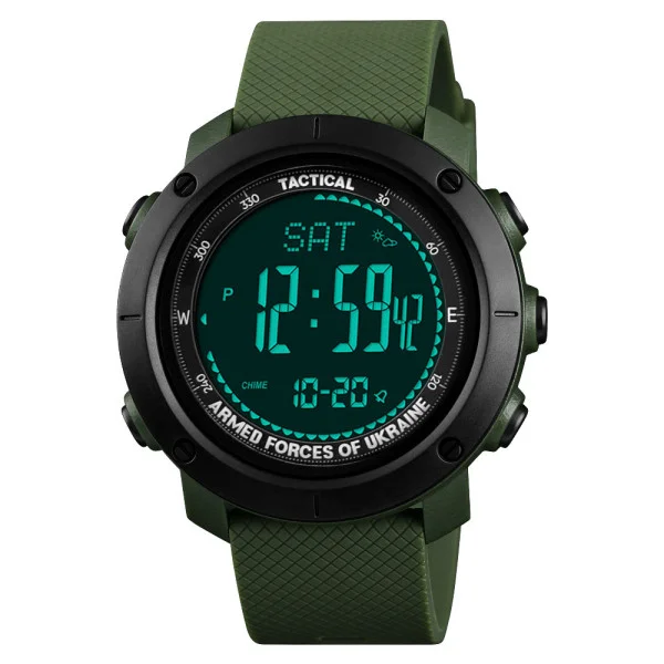 Чоловічий годинник Awarder 036 Compass Green-Black фото 1
