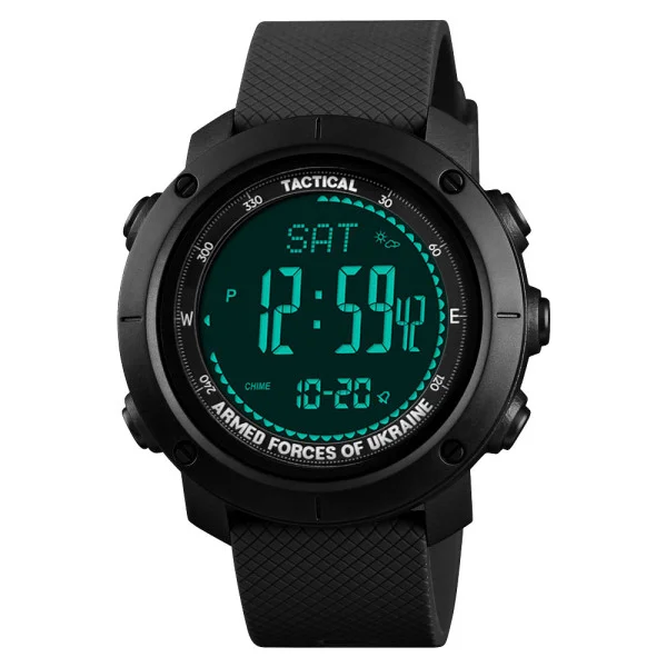 Чоловічий годинник Awarder 036 Compass All Black фото 1