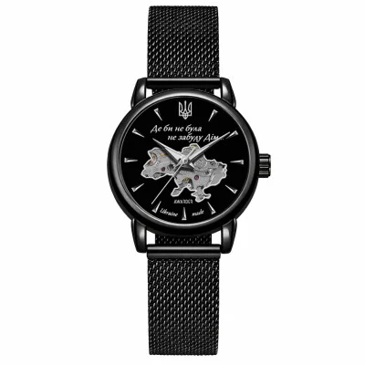 Женские часы Awarder 028-3D Де би не була All Black