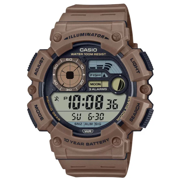 Чоловічий годинник Casio WS-1500H-5A фото 1