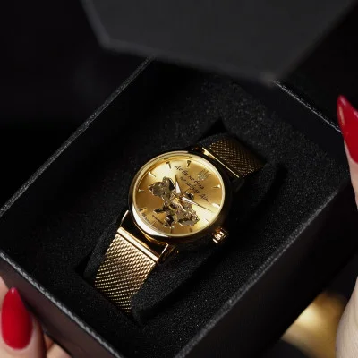 Женские часы Awarder 028-3D All Gold Де би не була