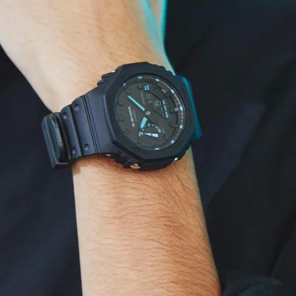 Мужские часы Casio G-SHOCK GA-2100-1A2ER фото 7