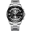 Чоловічий годинник Curren 8360 Silver-Black фото 2