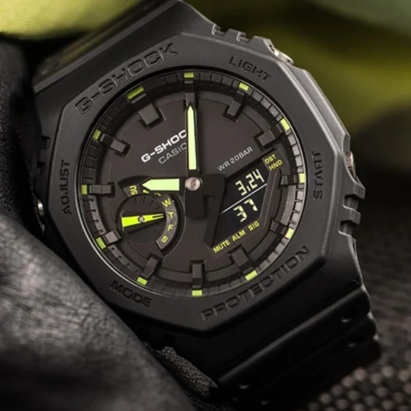 Мужские часы Casio G-SHOCK GA-2100-1A3ER фото 6