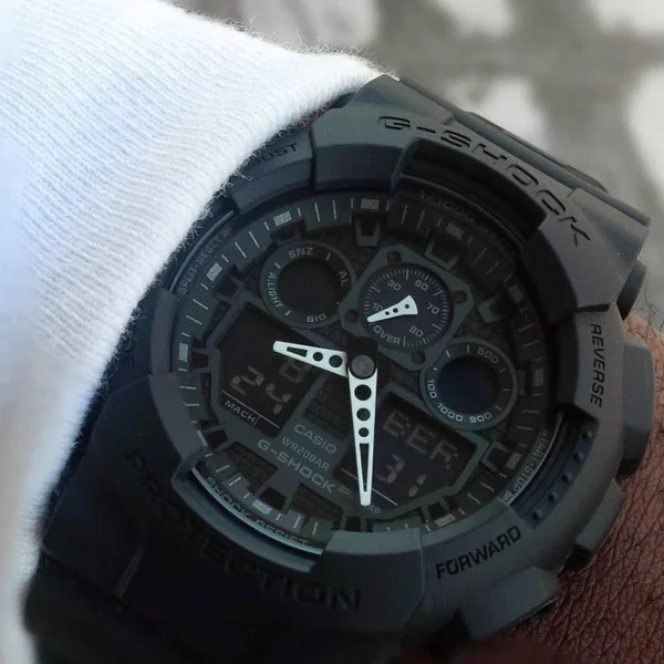 Мужские часы Casio G-SHOCK GA-100-1A1 фото 7