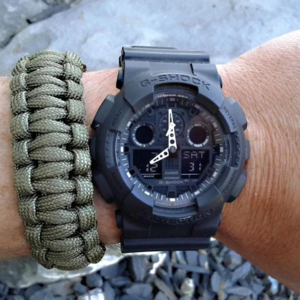Мужские часы Casio G-SHOCK GA-100-1A1 фото 8