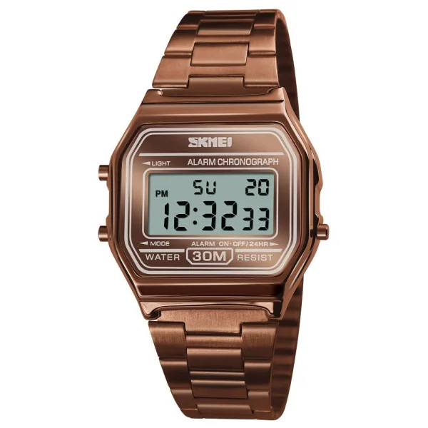 Наручний годинник Skmei 1123CG Coffee Gold фото 1