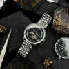 Чоловічий годинник Awarder 043-1 Де би не був Silver-Black Steel Miyota фото 6