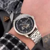 Чоловічий годинник Awarder 043-1 Де би не був Silver-Black Steel Miyota фото 3