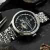Чоловічий годинник Awarder 043-1 Де би не був Silver-Black Steel Miyota фото 7
