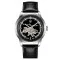 Awarder 043-1 Де би не був Silver-Black Leather Miyota