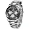 Benyar BY-5169 Silver-Black-White