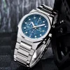 Мужские часы Benyar BY-5216 Silver-Blue фото 6