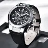 Чоловічий годинник Benyar BY-5206 Silver-Black фото 6