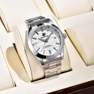 Мужские часы Benyar BY-5219 Silver-White