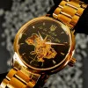 Чоловічий годинник Awarder 048 Не Забуду Дім Gold-Black Steel фото 4