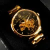 Чоловічий годинник Awarder 048 Не Забуду Дім Gold-Black Steel фото 6
