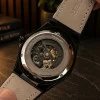 Чоловічий годинник Awarder 050 Де би не був All Black Leather фото 8