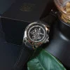 Чоловічий годинник Awarder 050  Де би не був Silver-Black Leather фото 8