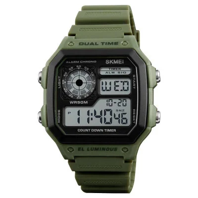 Мужские часы Skmei 1299AG Army Green.