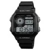 Чоловічий годинник Skmei 1299BK Black. фото 2