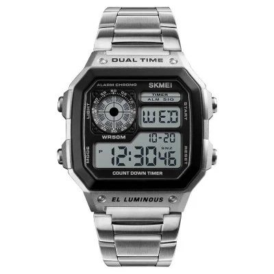 Чоловічий годинник Skmei 1335SI Silver