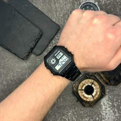 Чоловічий годинник Skmei 1335BK Black.